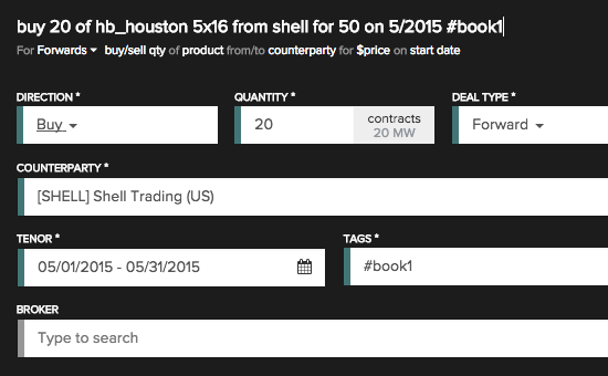 Power Trading Modeling