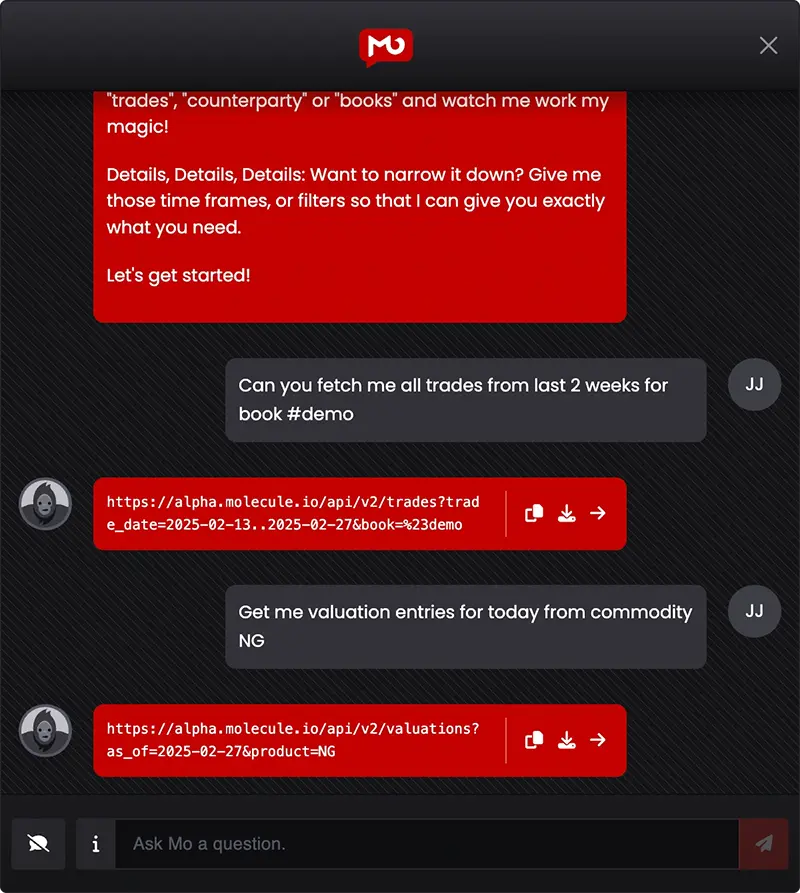 Mo Chat screenshot